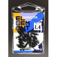 Конектор для вудки махової, ZEOX, 25шт/уп, діаметр 1,4мм